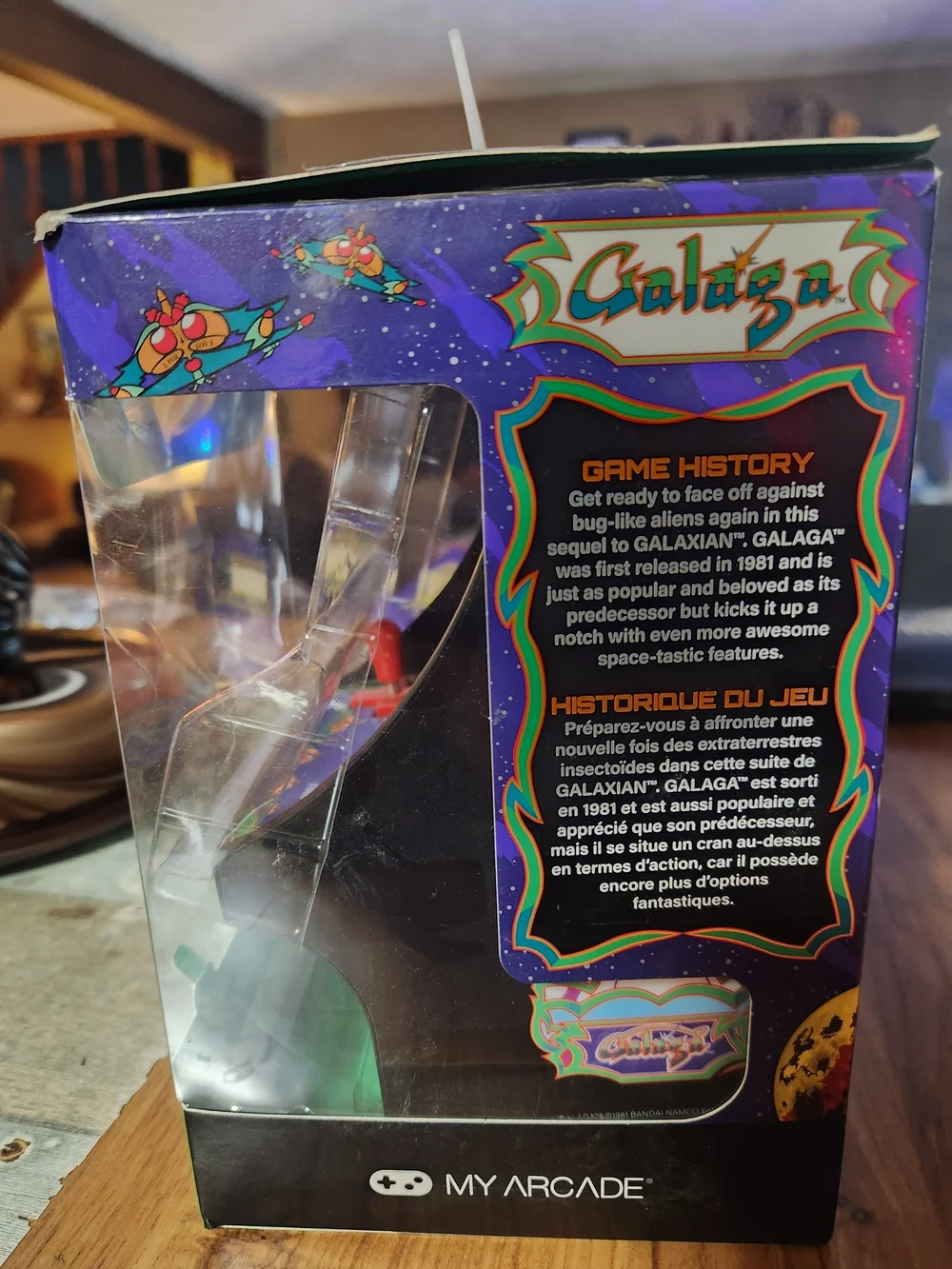 Arcade Galaga Micro Player Retro Arcade - Black